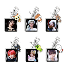 Kpop Acrylic Schoolbag Pendant Keychain