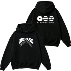 BANGTAN World Tour Theme Casual Hoodie Top