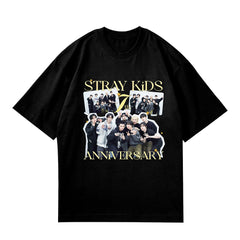 KPOP Poster 7th Anniversary Print T-shirt
