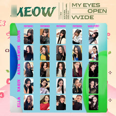 KPOP Album MY EYES OPEN VVIDE PhotoCard