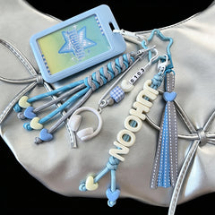 Juhoon Card Holder Pendant Bag Charm