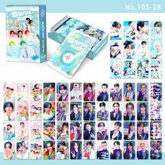 60pcs Laser SKZ LOMO PhotoCard