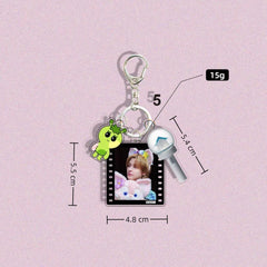 KPOP RIWOO Bag Acrylic Pendant Keychain