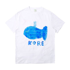 Unisex Kpop Graffiti Short-sleeved T-shirt