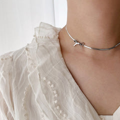 Ribbon Choker Necklace