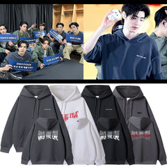 Unisex Kpop Walk The Line Pullover Hoodie