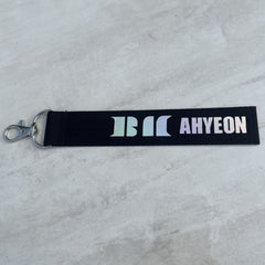 Kpop Name Laser Phone Rope Keychain