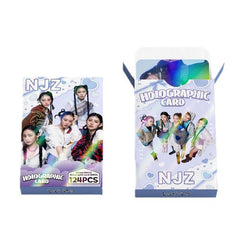 124PCS NJZ Laser Photocard Sticker Collection