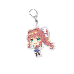 Monica Transparent Keychain Pendant