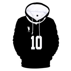Unisex Inarizaki High 3D Print Sports Hoodie