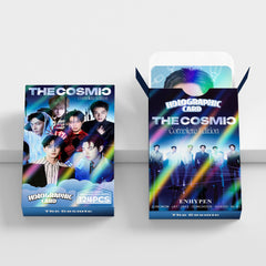 124PCS EN- "The Cosmic" Holographic Photocard Sticker