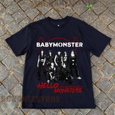 Retro Babymonster Graphic Printed Tee