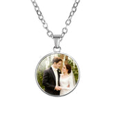 Twilight Gem Round Pendant Women's Necklace