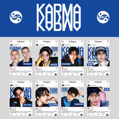 KPOP Album KARMA Transparent Pvc Card Collection