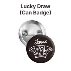 KPOP LUCKY DRAW CAN BADGE Brooch