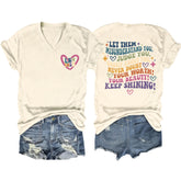 Let Them Misunderstand Letter Women's T-shirt