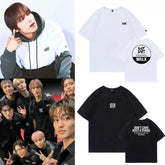 Taeyong Mark WALK Crew Neck Short-sleeved T-shirt