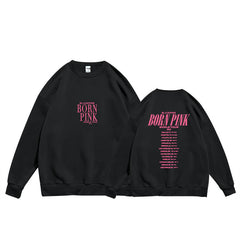 Women's Born Pink Pullover Crew Neck Sweatshirt