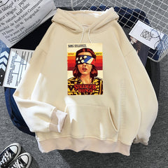 Casual Tv Pattern Printed Pullover Hoodie