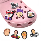 The Office Croc Charms