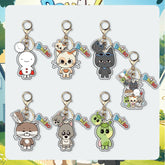 Kpop Cute Cartoon Acrylic Key Chain