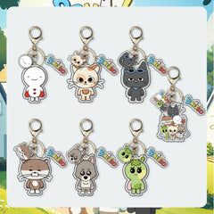 Kpop Cute Cartoon Acrylic Key Chain