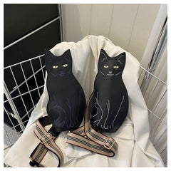 Cute Cat Kitten Crossbody Shoulder Bag