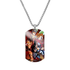 Asta Anime Printed Dog Tag Necklace