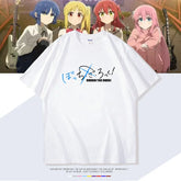 Kessoku Band Logo Cotton Short-sleeved T-shirt