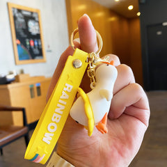 Adorable Spinning Ducks Keychains