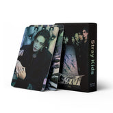 55 KPOP Giant Laser LOMO Cards