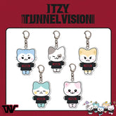"TUNNEL VISION" Keychain Pendant