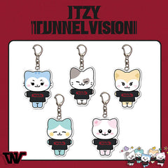 "TUNNEL VISION" Keychain Pendant