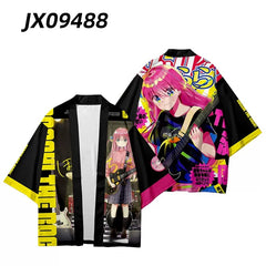 Casual Anime Bocchi Cos Kimono Shirt