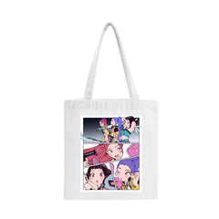 KPOP Poster Printed Canvas Tote Bag