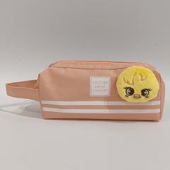 Cartoon KPOP Double Zipper Pencil Bag