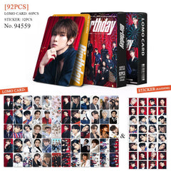 92pcs Kpop BIRTHDAY Photocard Sticker Gift