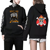 Unisex Wanted Red Ace Casual Loose Hoodie