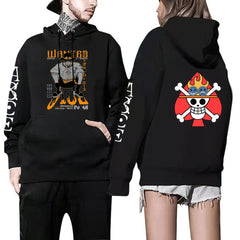 Unisex Wanted Red Ace Casual Loose Hoodie