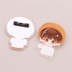 KPOP Acrylic Brooch Badge