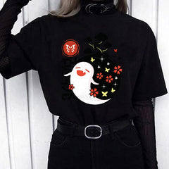 Trendy Girls Game XIAO Printed Short Sleeve T-shirt