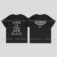PINK IS THE NEW BLACK Short-sleeved T-shirt