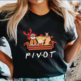 Funny Pivot Friends Aesthetic T-Shirt