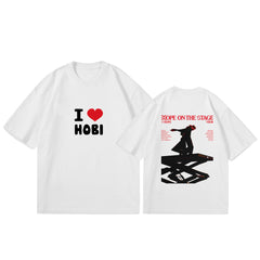 J-Hope Double-Sided Print Casual Tee