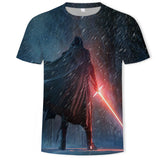 Trendy Men's Comic 3D Printed Short-sleeved T-shirt