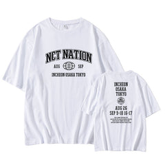 NCT NATION Con To The World Short-sleeved T-shirt