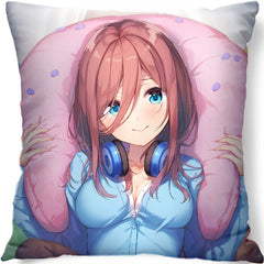 Nakano Anime Throw Pillow