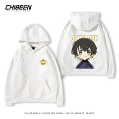 Men's and Women's Anime Printed Loose Hoodie