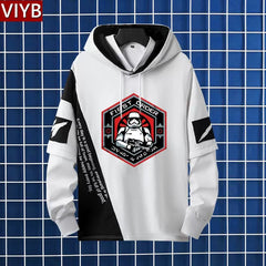 Men's The Mandalorian Print Hooded Jacket