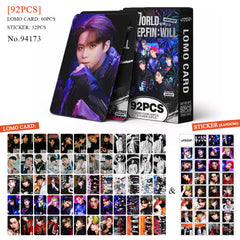 92pcs Boxed Photocards